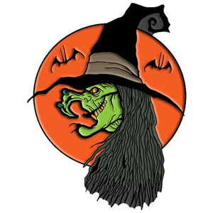 Trick Or Treat Studios - Pins & Buttons - Toxictoons - Witchy! Enamel Pin - 4 Pack