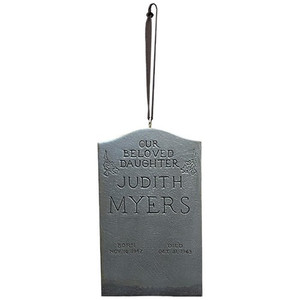 Trick Or Treat Studios - Holiday Horrors - Halloween (1978 Movie) - Judith Myers Tombstone Ornament - 4 Pack Trick Or Treat Studios - Holiday Horrors - Halloween (1978 Movie) - Judith Myers Tombstone Ornament - 4 Pack