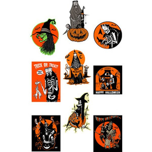 Trick Or Treat Studios - Wall Decors - Toxictoons - S01 - Decor Collection - 5 Pack Trick Or Treat Studios - Wall Decors - Toxictoons - S01 - Decor Collection - 5 Pack