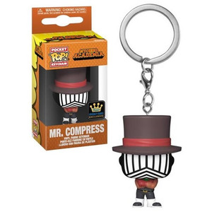 Funko - Pocket Pop! Keychains - My Hero Academia - Mr. Compress (Hideout) (Exclusive) - 6 Pack