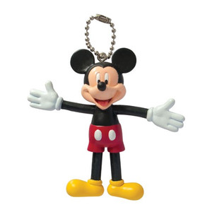 Monogram International - Keychains - Disney - Bendable Mickey - 6 Pack