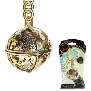 Monogram International - Alice Through The Looking Glass Keychains - Pewter Chronosphere - 6 Pack