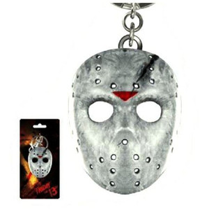Monogram International - Keychains - Friday The 13th - Pewter Jason's Mask - 6 Pack