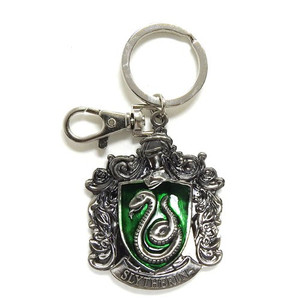 Monogram International - Keychains - Harry Potter - Pewter Slytherin Logo - 6 Pack
