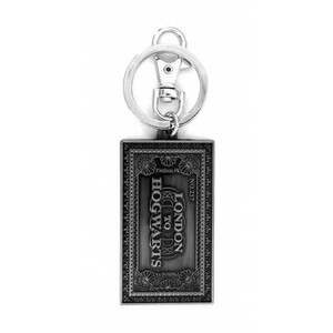Monogram International - Keychains - Harry Potter - Pewter Hogwarts Express Ticket - 6 Pack