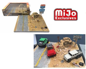 American Diorama 1:64 Mijo Exclusives Forgotten 66 Diorama- Diecast
