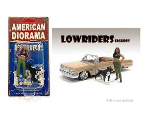 American Diorama Figures 1:24 2pcs Set Lowriders 4- Diecast