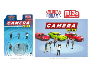 American Diorama 1:64 Camera Crew Figure Set Mijo Exclusives Limited Edition- Diecast American Diorama 1:64 Camera Crew Figure Set Mijo Exclusives Limited Edition- Diecast