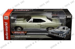 Auto World 1:18 American Muscle 1969 Dodge Coronet R/t (silver)- Diecast Auto World 1:18 American Muscle 1969 Dodge Coronet R/t (silver)- Diecast