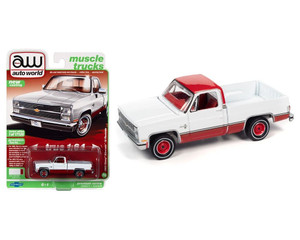 Aw 1:64 Chevy 1983 Silverado 10 2 Tones Whrd- Diecast