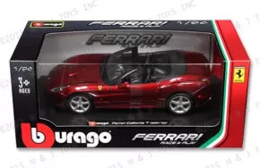 Bburago 1:24 Ferrari Race & Play Ferrari California T (open Top) (red)- Diecast