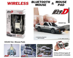 (preorder) Faith Co. Initial D Toyota Trueno Ae86 Kouki Version (black Bonnet/hood) Wireless Bluetooth Mouse And Mouse Pad Click Car Products- Diecast (preorder) Faith Co. Initial D Toyota Trueno Ae86 Kouki Version (black Bonnet/hood) Wireless Bluetooth Mouse And Mouse Pad Click Car Products- Diecast