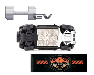 Gcd 1:64 2023 Gmc Hummer Ev Suv (lhd) Green- Diecast