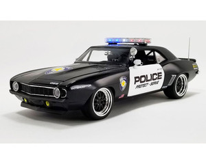 Gmp 1:18 1969 Chevrolet Camaro Street Fighter Police Interceptor Limited Edition 1 Of 1140- Diecast