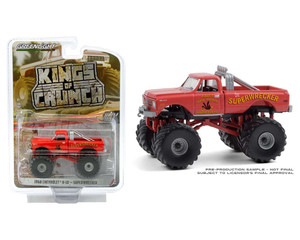 Greenlight 1:64 Kings Of Crunch Series 8 Superwrecker 1968 Chevrolet K-10 Monster Truck (red)- Diecast Greenlight 1:64 Kings Of Crunch Series 8 Superwrecker 1968 Chevrolet K-10 Monster Truck (red)- Diecast