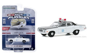 Greenlight 1:64 Hot Pursuit Series 35 1971 Amc Matador Yonkers, New York Police (white/black)- Diecast Greenlight 1:64 Hot Pursuit Series 35 1971 Amc Matador Yonkers, New York Police (white/black)- Diecast