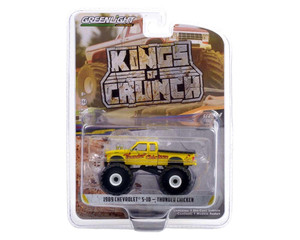 Greenlight 1:64 Kings Of Crunch Series 9 Thunder Chicken 1989 Chevrolet S-10 Extended Cab Monster Truck Yellow- Diecast Greenlight 1:64 Kings Of Crunch Series 9 Thunder Chicken 1989 Chevrolet S-10 Extended Cab Monster Truck Yellow- Diecast
