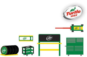Greenlight 1:64 Auto Body Shop Tool Accessories Series 1 Turtle Wax- Diecast Greenlight 1:64 Auto Body Shop Tool Accessories Series 1 Turtle Wax- Diecast