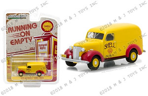 Greenlight 1:64 Running On Empty Series 4 1939 Chevrolet Panel Truck Shell Oil- Diecast Greenlight 1:64 Running On Empty Series 4 1939 Chevrolet Panel Truck Shell Oil- Diecast