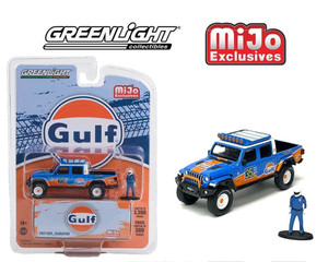 Greenlight 1:64 2021 Jeep Gladiator Gulf With Driver Limited 3,600 Mijo Exclusives- Diecast Greenlight 1:64 2021 Jeep Gladiator Gulf With Driver Limited 3,600 Mijo Exclusives- Diecast