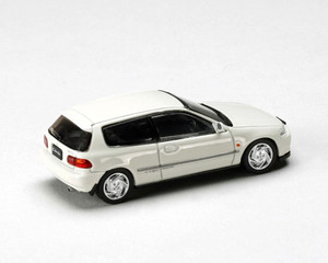 Hobby Japan 1:64 Honda Civic (eg6) Sir-ii Frost White Jdm64- Diecast Hobby Japan 1:64 Honda Civic (eg6) Sir-ii Frost White Jdm64- Diecast