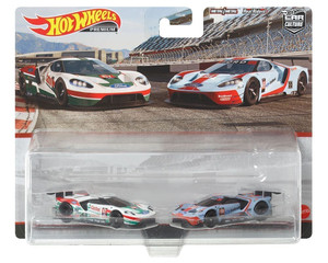 Hot Wheels 1:64 Car Culture 2 Pack 2016 Ford Gt Racing- Diecast Hot Wheels 1:64 Car Culture 2 Pack 2016 Ford Gt Racing- Diecast