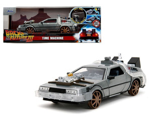 Jada 1:24 Back To The Future Part Iii Time Machine Rail Version Hollywood Rides- Diecast Jada 1:24 Back To The Future Part Iii Time Machine Rail Version Hollywood Rides- Diecast