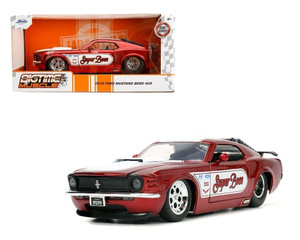 Jada 1:24 1970 Ford Mustang Boss 429 (red Metallic) Bigtime Muscle- Diecast