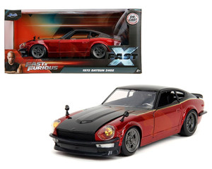 Jada 1:24 1972 Datsun 240z Red/black Fast & Furious: Fast X 10- Diecast Jada 1:24 1972 Datsun 240z Red/black Fast & Furious: Fast X 10- Diecast