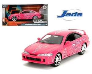 Jada 1:24 Mias Acura Integra W/ S200 Graphics (pink) Fast & Furious- Diecast
