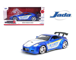 Jada 1:24 Nissan 350z Exedy Racing Clutch Blue Jdm Tuners- Diecast