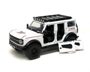 Jada 1:24 1985 2021 Ford Bronco Custom Yokohama White Just Trucks Mijo Exclusives Limited Edition- Diecast Jada 1:24 1985 2021 Ford Bronco Custom Yokohama White Just Trucks Mijo Exclusives Limited Edition- Diecast