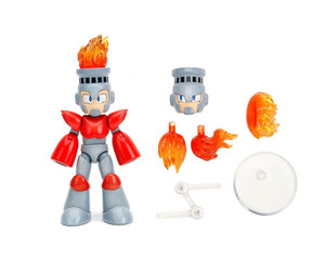 Jada Action Figure 1:12 Mega Man Fire Man- Diecast