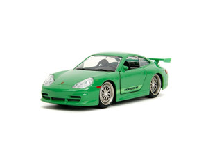 Jada 1:32 Porsche 911 Gt3 (996) Green Pink Slips- Diecast Jada 1:32 Porsche 911 Gt3 (996) Green Pink Slips- Diecast
