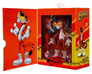 Jada 6 Cheetos Chester Cheetah Flamin Hot Crunchy Glow In Dark Action Figure- Diecast