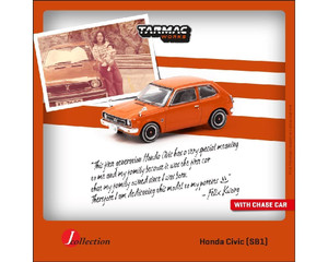 J-collection 1:64 Honda Civic (sb1) Orange J-collection- Diecast