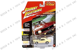 Johnny Lightning 1:64 Classic Gold Version A 1969 Chevrolet Camaro Ss (butternut Yellow)- Diecast Johnny Lightning 1:64 Classic Gold Version A 1969 Chevrolet Camaro Ss (butternut Yellow)- Diecast