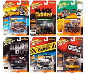 Johnny Lightning 1:64 Street Freaks 2020 Release 1 Version B Assortment (6 Styles)- Diecast Johnny Lightning 1:64 Street Freaks 2020 Release 1 Version B Assortment (6 Styles)- Diecast