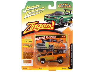 Johnny Lightning 1:64 Chevrolet 1981 Silverado 10 Step Side (zinger) Or- Diecast Johnny Lightning 1:64 Chevrolet 1981 Silverado 10 Step Side (zinger) Or- Diecast