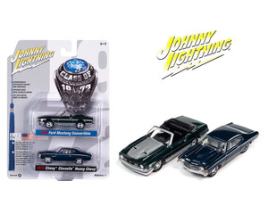 Johnny Lightning 1:64 2 Pack 1972 Ford Mustang Convertible & 1972 Chevrolet Chevelle Releases B- Diecast Johnny Lightning 1:64 2 Pack 1972 Ford Mustang Convertible & 1972 Chevrolet Chevelle Releases B- Diecast