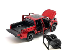 Mijo Exclusives 1:24 Toyota Tundra Trd Off Road 4ã4 2023 Metallic Red- Diecast