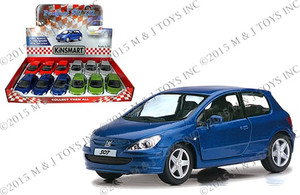 Kinsmart 1:32 Display Peugeot 307 Xsi- Diecast