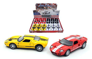 Kinsmart 1:36 2006 Ford Gt 5- Display Tray Set Of 12- Diecast