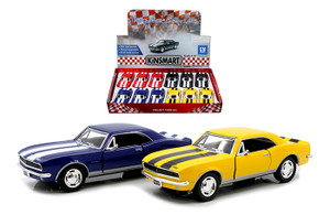 Kinsmart 1:37 1967 Chevrolet Camaro Z/28 5 Display Tray Set Of 12- Diecast