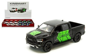 Kinsmart 1:46 2019 Dodge Ram 1500 Livery Edition 5 (kt5413df) Display Tray Set Of 12- Diecast Kinsmart 1:46 2019 Dodge Ram 1500 Livery Edition 5 (kt5413df) Display Tray Set Of 12- Diecast