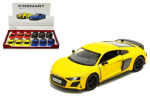 Kinsmart 1:38 2020 Audi R8 Coupe 5 (kt5422d) Display Tray Set Of 12- Diecast
