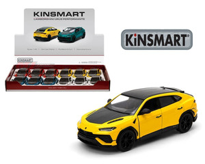 Kinsmart 1:40 Lamborghini Urus Performante 4 Colors Display Tray Set Of 12- Diecast Kinsmart 1:40 Lamborghini Urus Performante 4 Colors Display Tray Set Of 12- Diecast