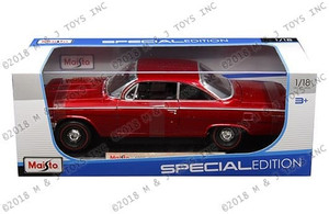 Maisto 1:18 Special Edition 1962 Chevrolet Bel Air Hard Top (red)- Diecast