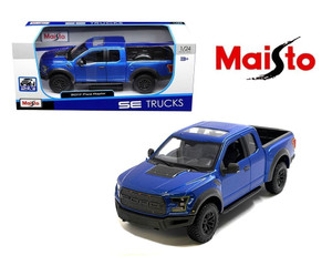 Maisto 1:24 2017 Ford Raptor (blue) -special Edition Trucks- Diecast
