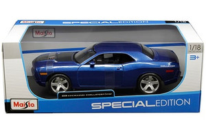 Maisto 1:18 Special Edition 2006 Dodge Challenger Concept (blue Metallic)- Diecast